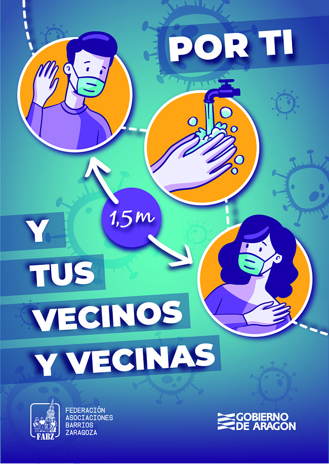 La FABZ lanza la campaña de concienciación «3M CONTRA EL COVID»