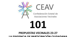 101 propuestas vecinales CEAV 2023